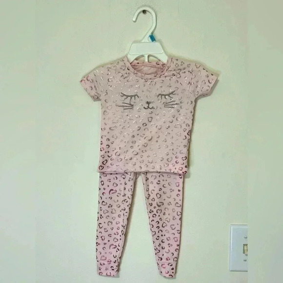 Penelope Mack 2 Piece Pink Cheetah‎ Outfit - Picture 1 of 5